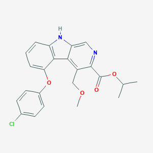 molecular formula C23H21ClN2O4 B018991 格多卡尼 CAS No. 109623-97-4