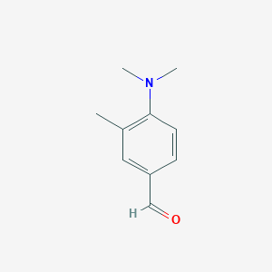 B189911 4-(Dimethylamino)-3-methylbenzaldehyde CAS No. 1424-69-7