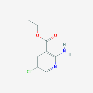 molecular formula C8H9ClN2O2 B189962 2-氨基-5-氯烟酸乙酯 CAS No. 169495-51-6