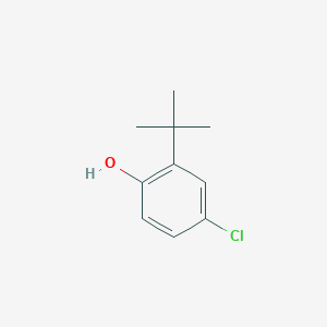 molecular formula C10H13ClO B189968 2-(叔丁基)-4-氯苯酚 CAS No. 13395-85-2