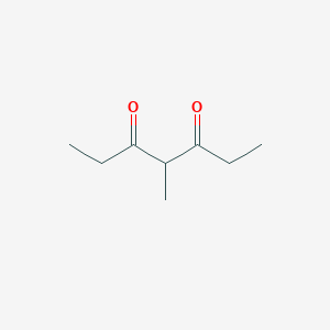 molecular formula C8H14O2 B189975 4-Methylheptane-3,5-dione CAS No. 1187-04-8