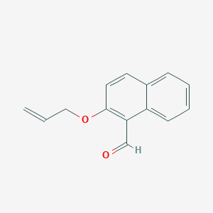 molecular formula C14H12O2 B189977 2-(Allyloxy)-1-naphthaldehyde CAS No. 19530-43-9