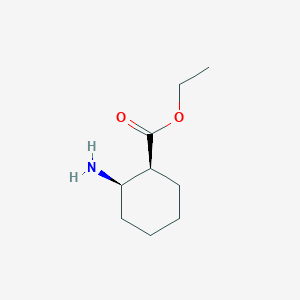 B189983 ethyl (1S,2R)-2-aminocyclohexane-1-carboxylate CAS No. 179601-38-8