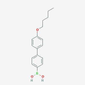 B190016 (4'-(Pentyloxy)-[1,1'-biphenyl]-4-yl)boronic acid CAS No. 158937-25-8