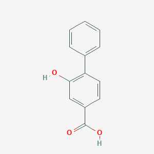 B190072 2-Hydroxy-[1,1'-biphenyl]-4-carboxylic acid CAS No. 106593-48-0