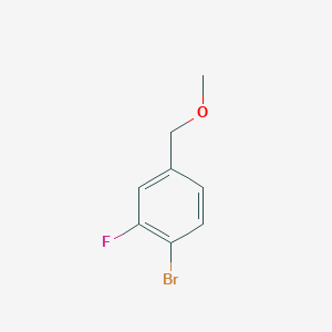molecular formula C8H8BrFO B190104 1-Bromo-2-fluoro-4-(methoxymethyl)benzene CAS No. 162744-47-0