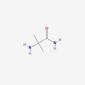 molecular formula C4H10N2O B190125 2-氨基-2-甲基丙酰胺 CAS No. 16252-90-7