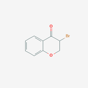 molecular formula C9H7BrO2 B190138 3-溴色满-4-酮 CAS No. 1776-09-6