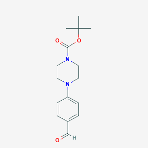 molecular formula C16H22N2O3 B190145 1-Boc-4-(4-甲酰苯基)哌嗪 CAS No. 197638-83-8