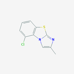B190153 2-Methyl-5-chloroimidazo[2,1-b]benzothiazole CAS No. 196195-70-7