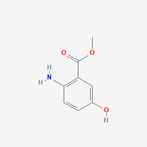 B190154 Methyl 2-amino-5-hydroxybenzoate CAS No. 1882-72-0