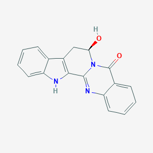 molecular formula C18H13N3O2 B190274 7β-羟基芸香碱 CAS No. 163815-35-8