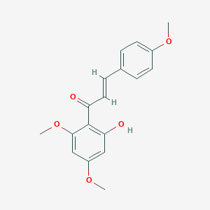 molecular formula C18H18O5 B190324 2'-Hydroxy-4,4',6'-trimethoxychalcone CAS No. 3420-72-2
