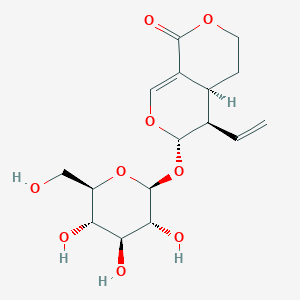 molecular formula C16H22O9 B190387 苦味素 CAS No. 14215-86-2