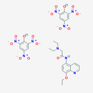 B019040 2-(Diethylamino)-N-(8-ethoxy-5-quinolyl)acetamide dihydrochloride CAS No. 19655-27-7