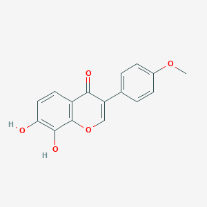 molecular formula C16H12O5 B190402 7,8-二羟基-4'-甲氧基异黄酮 CAS No. 37816-19-6