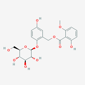 molecular formula C21H24O11 B190454 姜黄素 B CAS No. 143601-09-6