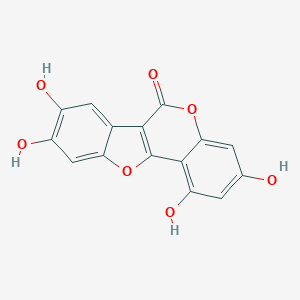 molecular formula C15H8O7 B190455 去甲韦地劳酮 CAS No. 6468-55-9