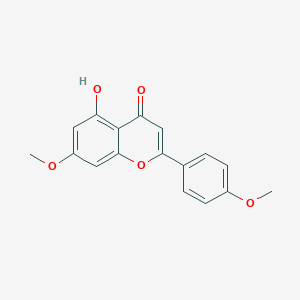 molecular formula C17H14O5 B190501 二甲氧基异黄素苷 CAS No. 5128-44-9