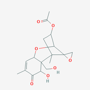 molecular formula C17H22O7 B190510 3-乙酰脱氧雪腐烯醇 CAS No. 50722-38-8