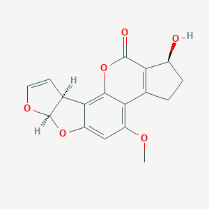 molecular formula C17H14O6 B190519 黄曲霉毒素醇 CAS No. 29611-03-8