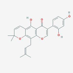 molecular formula C25H24O6 B190632 耳环木酚 CAS No. 20387-73-9