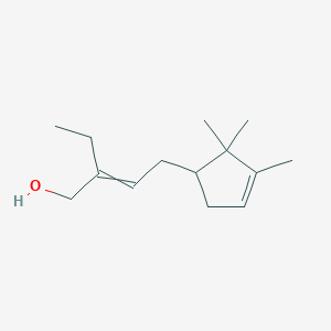 molecular formula C14H24O B190641 2-乙基-4-(2,2,3-三甲基环戊-3-烯-1-基)丁-2-烯-1-醇 CAS No. 28219-61-6