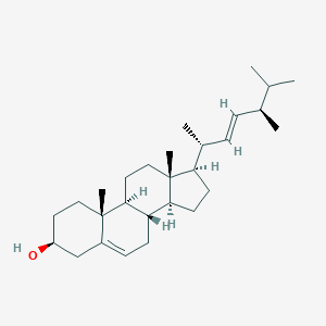molecular formula C28H46O B190698 油菜甾醇 CAS No. 474-67-9