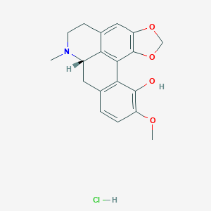 molecular formula C19H20ClNO4 B190711 Bulbocapnine hydrochloride CAS No. 632-47-3