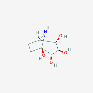 molecular formula C7H13NO4 B190726 Calystegine B2 CAS No. 127414-85-1