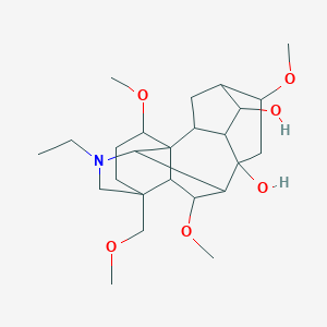molecular formula C25H41NO6 B190772 查斯曼宁 CAS No. 5066-78-4