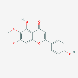 molecular formula C17H14O6 B190806 蓟马素 CAS No. 6601-62-3