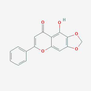 molecular formula C16H10O5 B190814 螺纹菌素 A CAS No. 110204-45-0