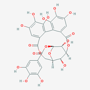 molecular formula C27H22O18 B190828 柯里拉京 CAS No. 23094-69-1