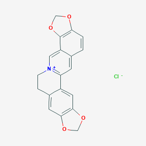 molecular formula C19H14ClNO4 B190830 小檗碱氯化物 CAS No. 6020-18-4