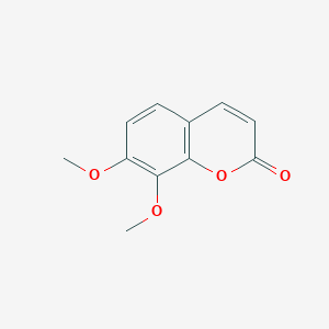 molecular formula C11H10O4 B190902 7,8-Diméthoxycoumarine CAS No. 2445-80-9