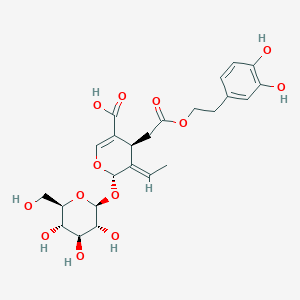 molecular formula C24H30O13 B190940 脱甲基欧莱苦苷 CAS No. 52077-55-1