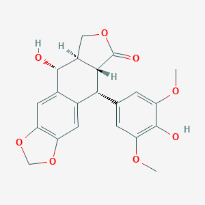 molecular formula C21H20O8 B190941 4'-去甲鬼臼毒素 CAS No. 40505-27-9