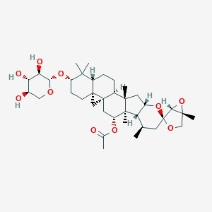 molecular formula C37H56O10 B190949 26-脱氧赤芍苷 CAS No. 264624-38-6