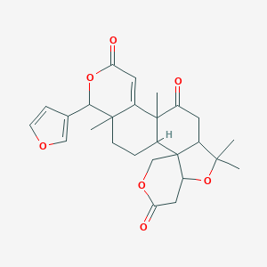 molecular formula C26H30O7 B190955 去氧苦味素 CAS No. 989-23-1