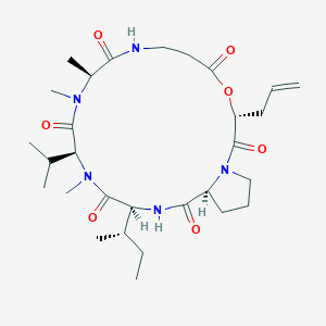 molecular formula C29H47N5O7 B190972 破坏素 A CAS No. 6686-70-0