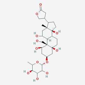 molecular formula C29H46O12 B191018 二氢乌巴因 CAS No. 1183-35-3