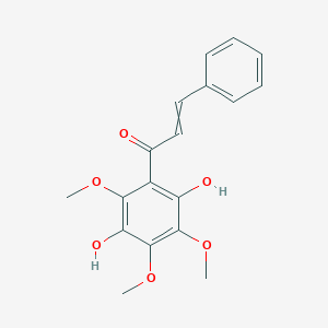 molecular formula C18H18O6 B191033 小骨 CAS No. 521-51-7