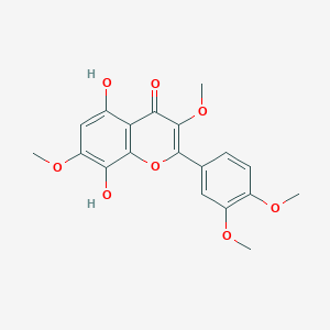 B191038 2-(3,4-Dimethoxyphenyl)-5,8-dihydroxy-3,7-dimethoxychromen-4-one CAS No. 7380-44-1
