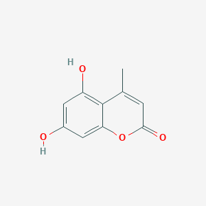 molecular formula C10H8O4·H2O B191047 5,7-Dihydroxy-4-methylcoumarin CAS No. 2107-76-8