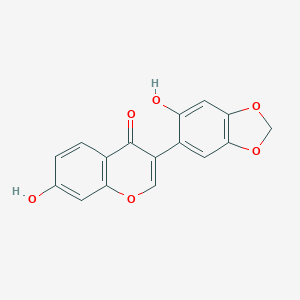 B191049 2',7-Dihydroxy-4',5'-methylenedioxyisoflavone CAS No. 21495-84-1