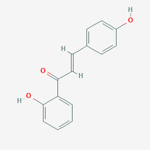 molecular formula C15H12O3 B191059 1-(2-羟基苯基)-3-(4-羟基苯基)-2-丙烯-1-酮 CAS No. 13323-66-5