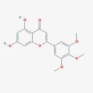 B191062 5,7-Dihydroxy-3',4',5'-trimethoxyflavone CAS No. 18103-42-9