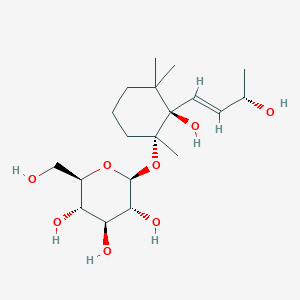 molecular formula C19H34O8 B019107 赤芍苷 A CAS No. 104112-06-3