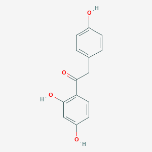 B191087 1-(2,4-Dihydroxyphenyl)-2-(4-hydroxyphenyl)ethanone CAS No. 17720-60-4